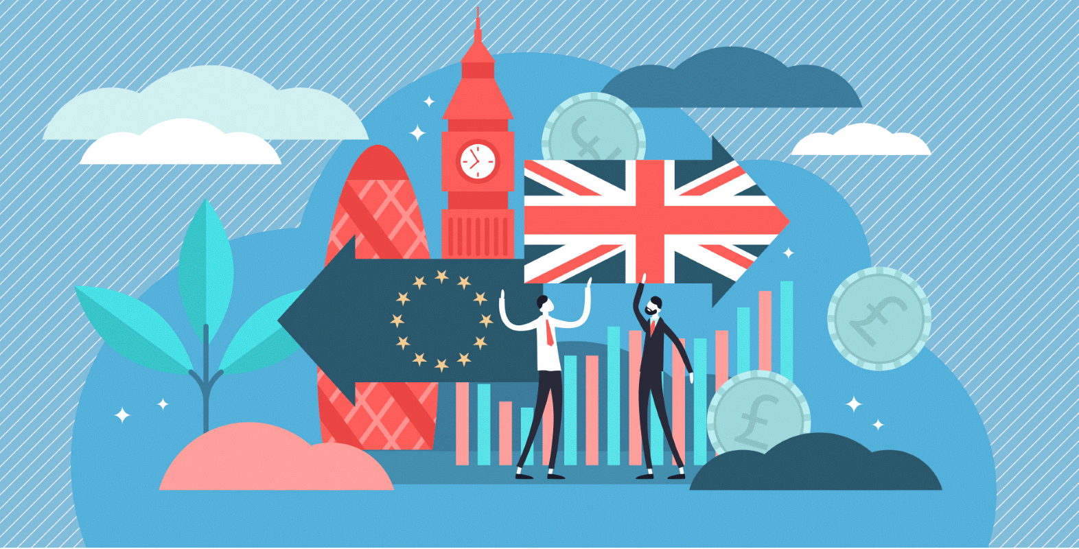 Illustration England Brexit