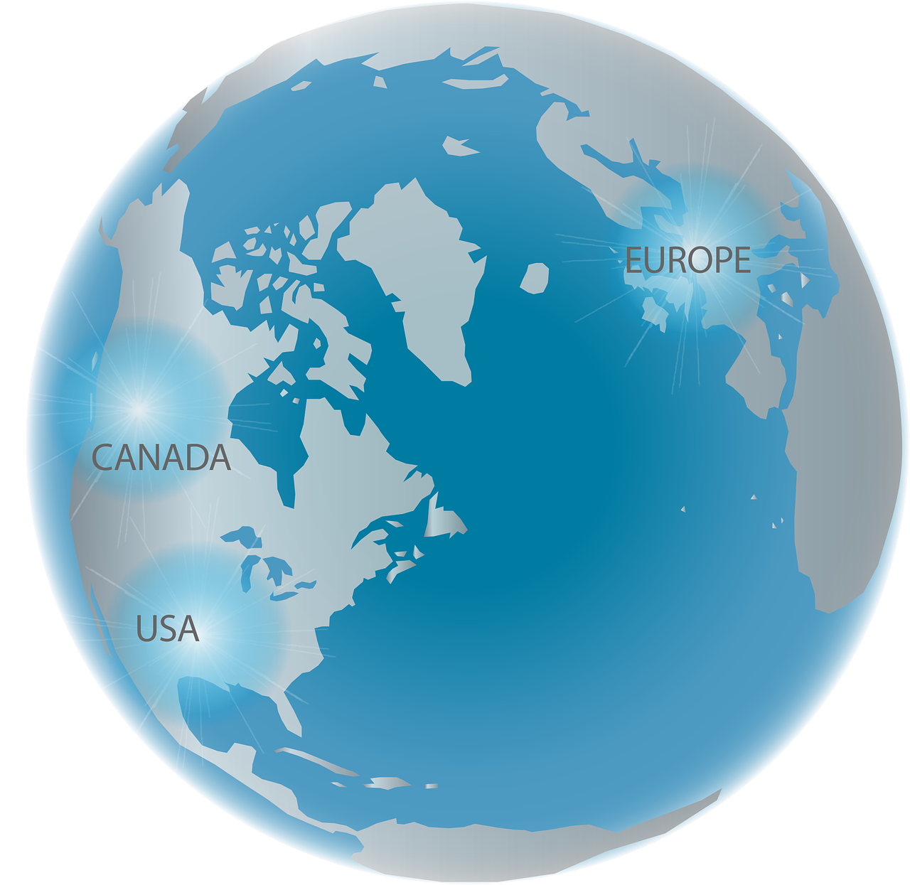 Globe USA, Canada, Europe