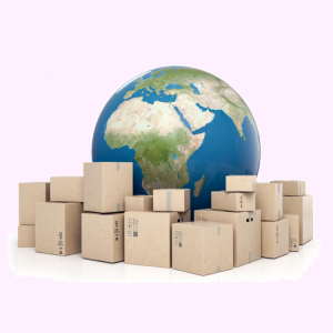 Globe with packaging