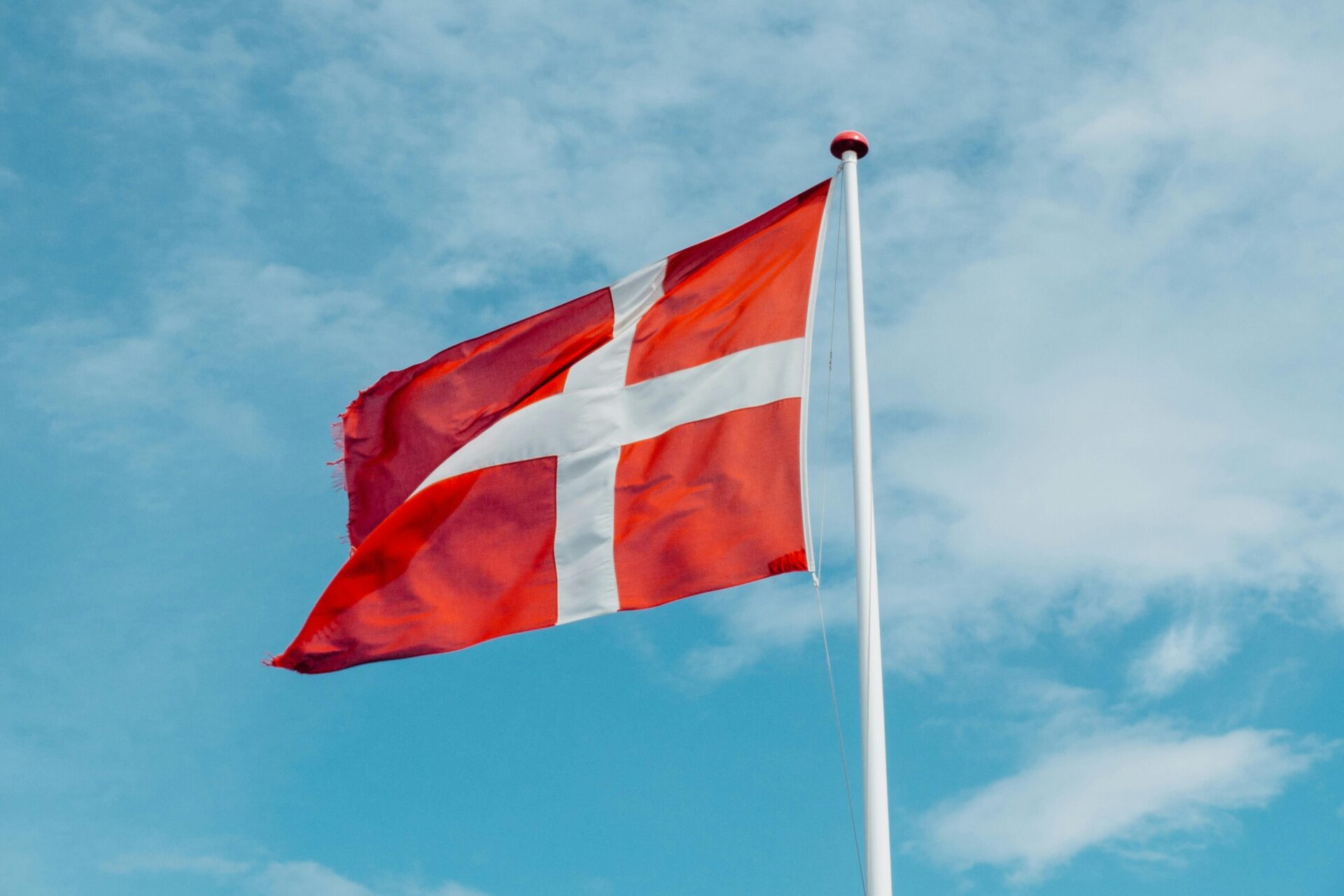 Dänemark Flagge von Markus Winkler